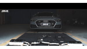 2019 Audi A7 updated with RES Intellectual Electronic Valvetronic Exhaust System 